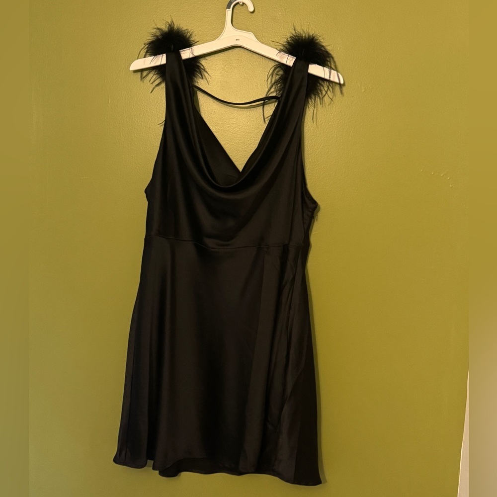 Plus Size Forever 21 Mini Silk Dress Prom